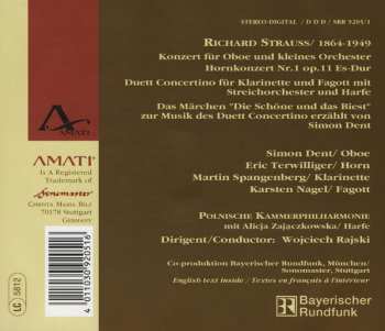 CD Richard Strauss: Konzert Für Oboe / Konzert Für Horn / Duett Concertino / Die Schöne Und Das Biest = Beauty And The Beast