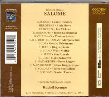 2CD Richard Strauss: Salome - Festival D'Orange, 1974