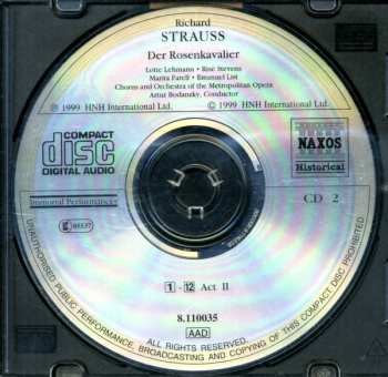 3CD Richard Strauss: Der Rosenkavalier