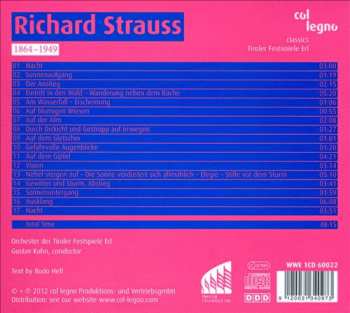 CD Richard Strauss: Eine Alpensinfonie