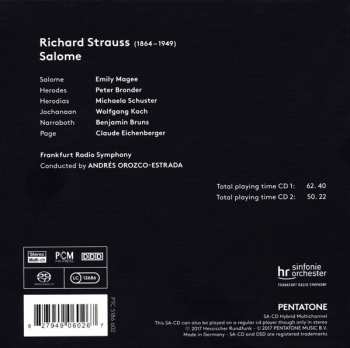 Dobozkészlet/2SACD Richard Strauss: Salome