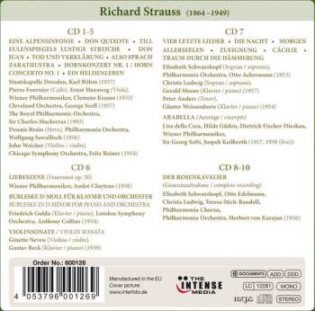 10CD/Dobozkészlet Richard Strauss: Strauss; Anniversary Edition
