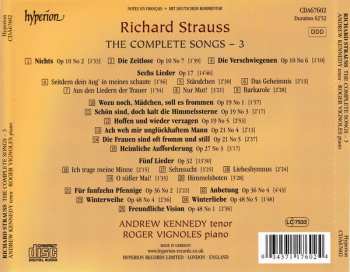 CD Richard Strauss: The Complete Songs – 3