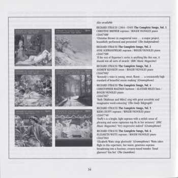 CD Richard Strauss: The Complete Songs - 7