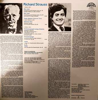 LP The Czech Philharmonic Orchestra: Till Eulenspiegel / Don Juan / Salomes Tanz / Rosenkavalier-Walzer