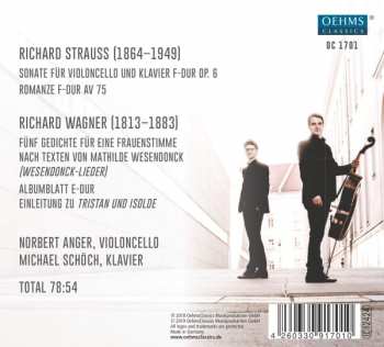 CD Richard Strauss: Werke Für Violoncello Und Klavier