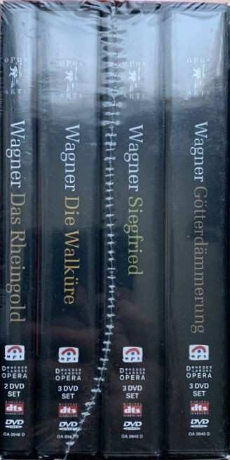 11DVD/Dobozkészlet Richard Wagner: Der Ring Des Nibelungen - Das Rheingold - Die Walküre - Siegfried - Götterdämmerung