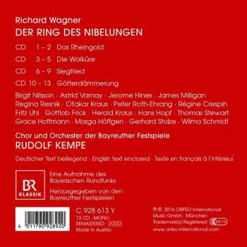 13CD/Dobozkészlet Birgit Nilsson: Der Ring des Nibelungen