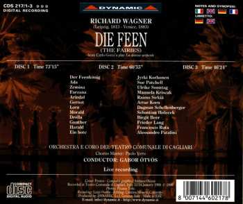 3CD/Dobozkészlet Richard Wagner: Die Feen