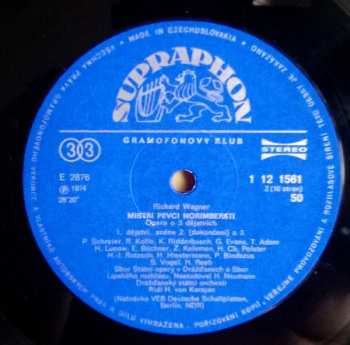 5LP/Dobozkészlet Herbert von Karajan: Mistři Pěvci Norimberští (Die Meistersinger von Nürnberg)