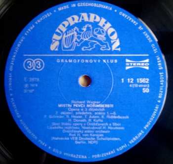 5LP/Dobozkészlet Herbert von Karajan: Mistři Pěvci Norimberští (Die Meistersinger von Nürnberg)