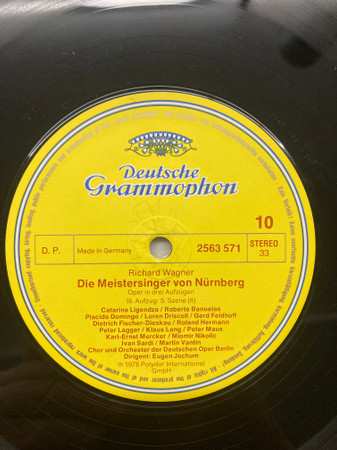 5LP/Dobozkészlet Richard Wagner: Die Meistersinger Von Nürnberg