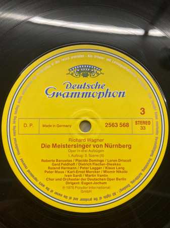 5LP/Dobozkészlet Richard Wagner: Die Meistersinger Von Nürnberg