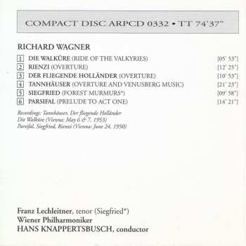 CD Wiener Philharmoniker: Hans Knappertsbusch. Wagner. The Early Wagnerian Decca Records 1950-1953