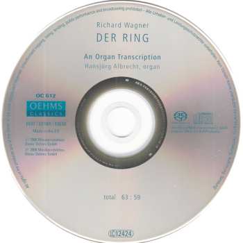 SACD Richard Wagner: Der Ring, An Organ Transcription