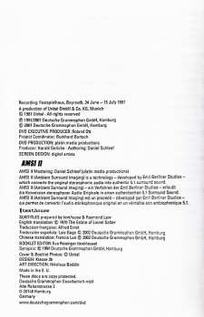 2DVD Richard Wagner: Parsifal