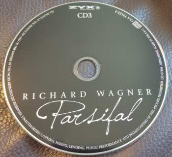4CD/Dobozkészlet Richard Wagner: Parsifal