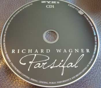 4CD/Dobozkészlet Richard Wagner: Parsifal