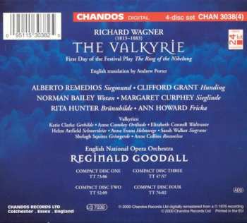 4CD/Dobozkészlet Richard Wagner: The Valkyrie