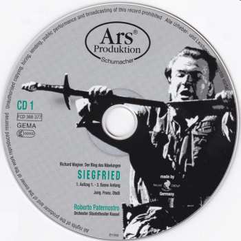 4CD Richard Wagner: Siegfried