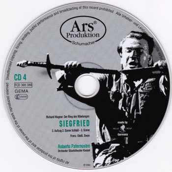 4CD Richard Wagner: Siegfried