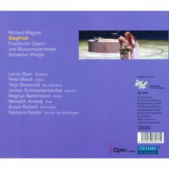 4CD/Dobozkészlet Richard Wagner: Siegfried