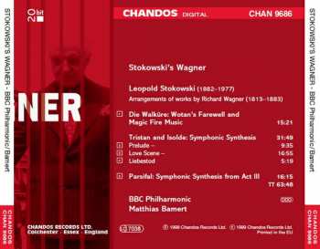 CD Leopold Stokowski: Stowkowski's Wagner (Die Walküre: Wotan's Farewell And Magic Fire Music / Tristan And Isolde: Symphonic Synthesis / Parsifal: Symphonic Synthesis From Act III)