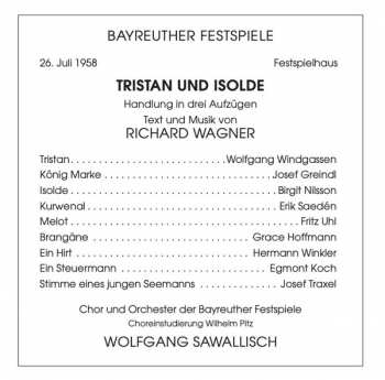3CD Birgit Nilsson: Tristan Und Isolde