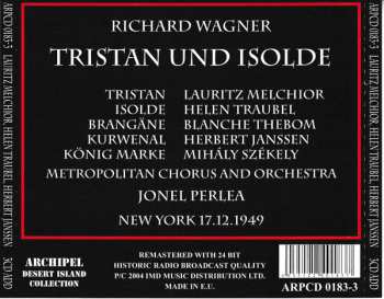 3CD Richard Wagner: Tristan Und Isolde, Metropolitan Opera, New York, 17.12.1949