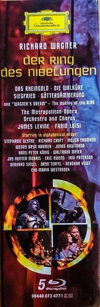 Dobozkészlet/5Blu-ray Richard Wagner: Der Ring Des Nibelungen And "Wagner's Dream" - The Making Of The Ring