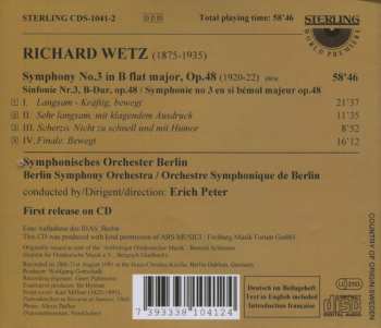CD Berliner Symphoniker: Symphony No.3 In B Flat Major