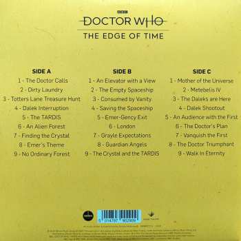 2LP Richard Wilkinson: Doctor Who: The Edge of Time CLR
