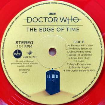 2LP Richard Wilkinson: Doctor Who: The Edge of Time CLR