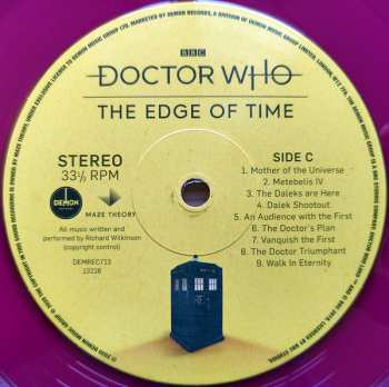2LP Richard Wilkinson: Doctor Who: The Edge of Time CLR