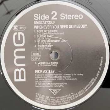LP Rick Astley: Whenever You Need Somebody