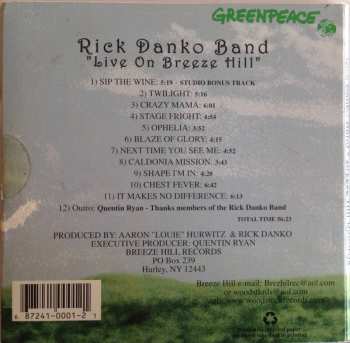 CD Rick Danko Band: "Live On Breeze Hill"