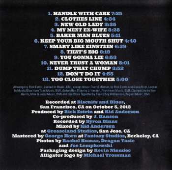 CD Rick Estrin And The Nightcats: You Asked For It...Live!