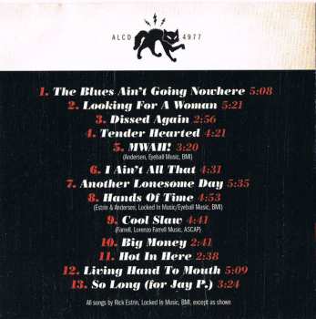 CD Rick Estrin And The Nightcats: Groovin' In Greaseland