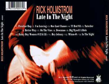 CD Rick Holmstrom: Late In The Night