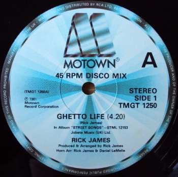 LP Rick James: Ghetto Life
