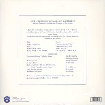 LP Rick Mason And Rare Feelings: The Inner Dimensions Of Rick Mason And Rare Feelings