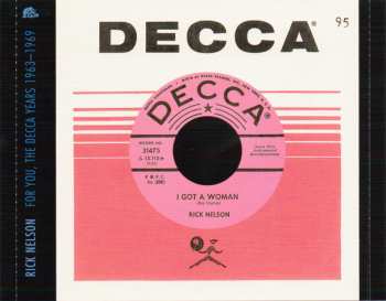 6CD/Dobozkészlet Ricky Nelson: For You - The Decca Years 1963-1969