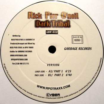 LP Rick Pier O'Neil: Dark Tribal
