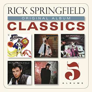 5CD/Dobozkészlet Rick Springfield: Original Album Classics