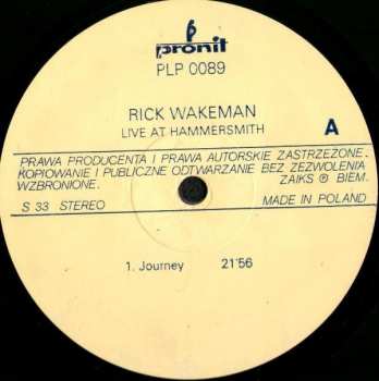 LP Rick Wakeman: Live