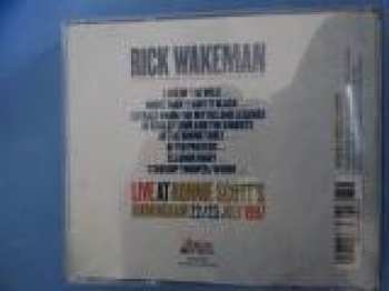 CD Rick Wakeman: Live At Ronnie Scott's Birmingham 22/23 July 1997