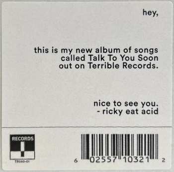 LP Ricky Eat Acid: Talk To You Soon