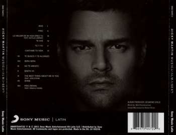 CD Ricky Martin: Música + Alma + Sexo