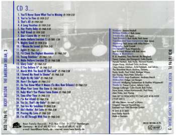 6CD/Dobozkészlet Ricky Nelson: The American Dream