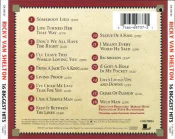 CD Ricky Van Shelton: 16 Biggest Hits